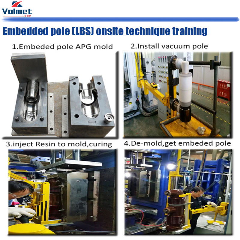 poxy-resin-embedded-pole-APG-technique-training