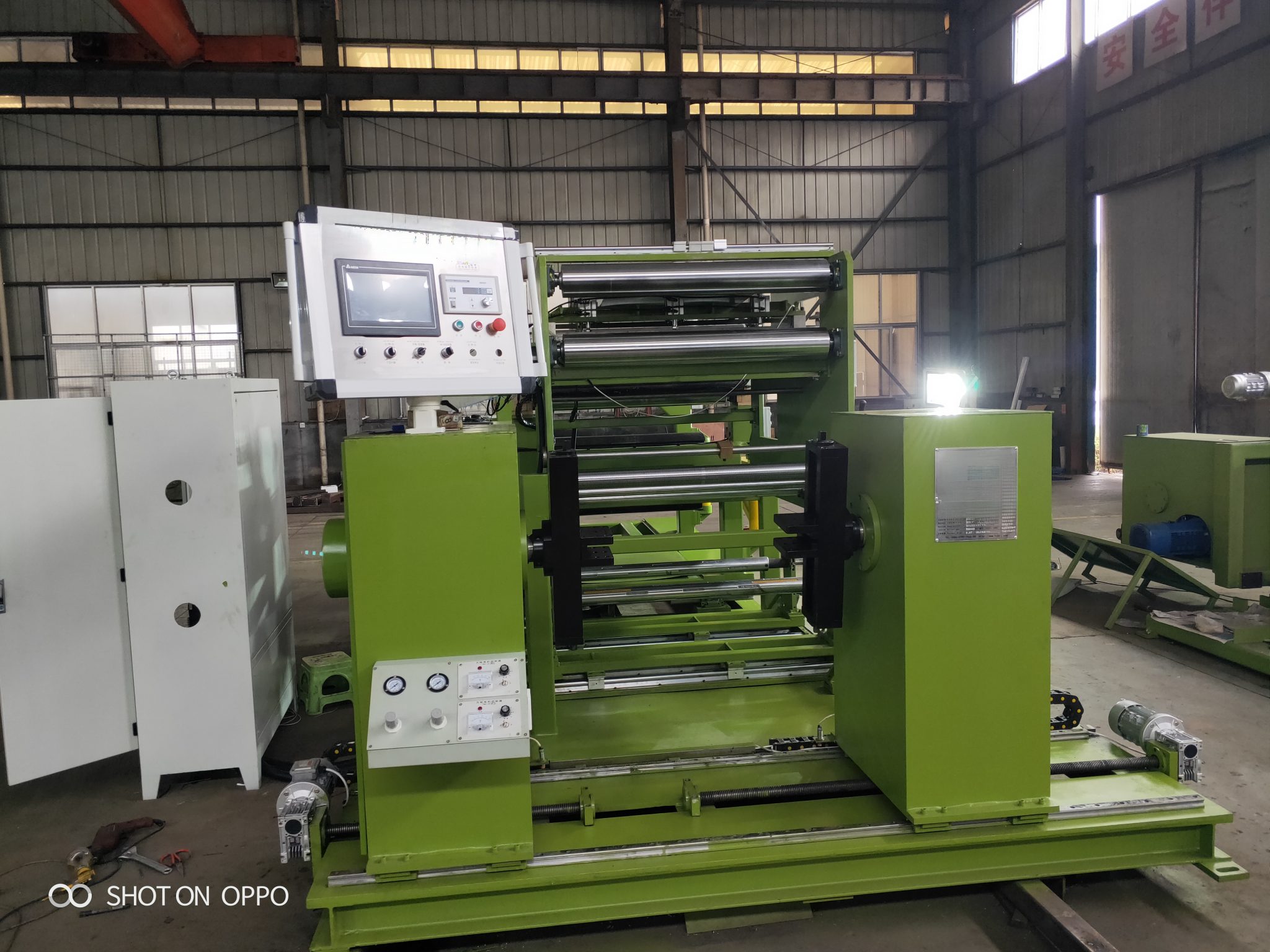 Double-servo double-layer foil winding machine - Volmet